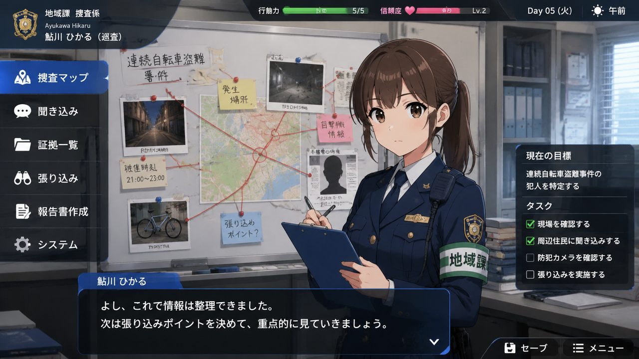极道无赖EX 女警鮎川光 剧情互动 演示图 7